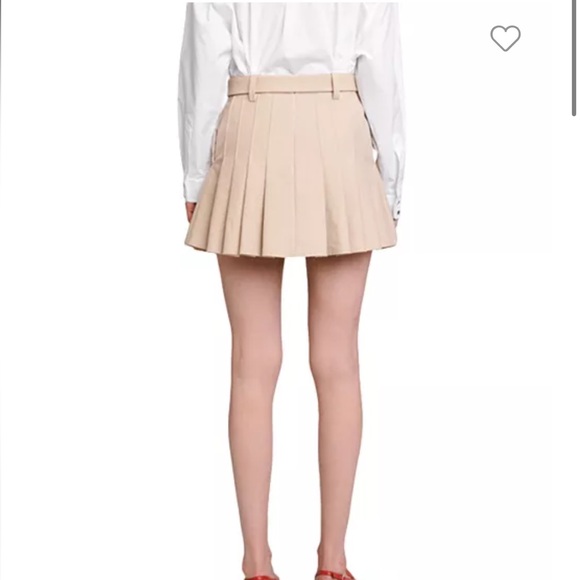 Maje Jumita Pleated Mini Skirt NWT - Picture 2 of 4